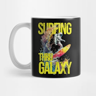 Surfing Thru Galaxy Mug